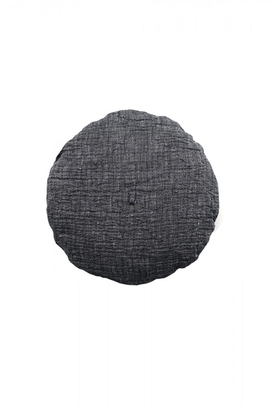 Porter Classic - SASHIKO LINEN PREMIUM SOFT JAZZ BERET - BLUE