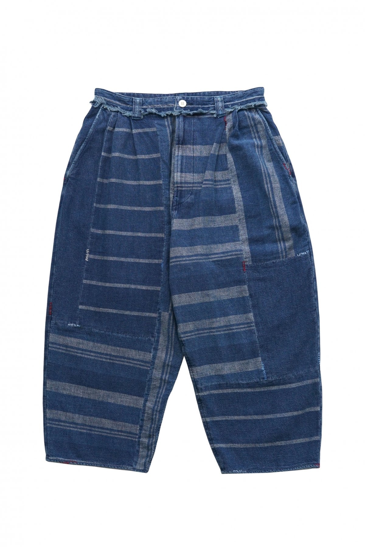 Porter Classic - AFRICAN COTTON PANTS - BLUE