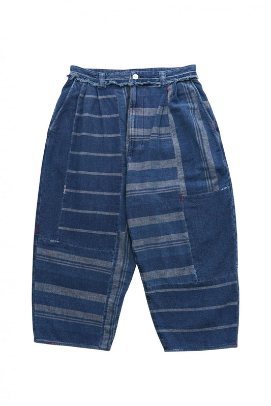 Porter Classic - AFRICAN COTTON PANTS - BLUE