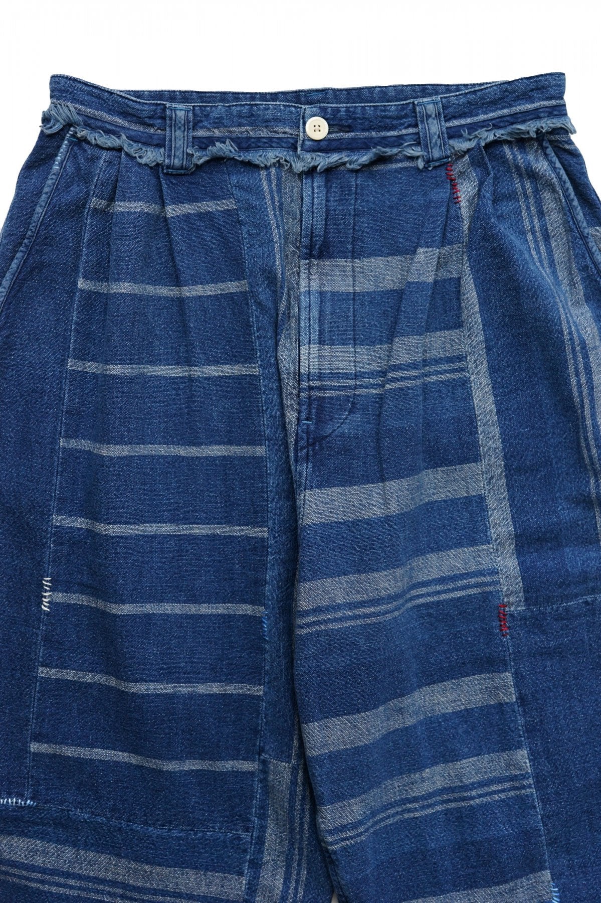 Porter Classic - AFRICAN COTTON PANTS - BLUE