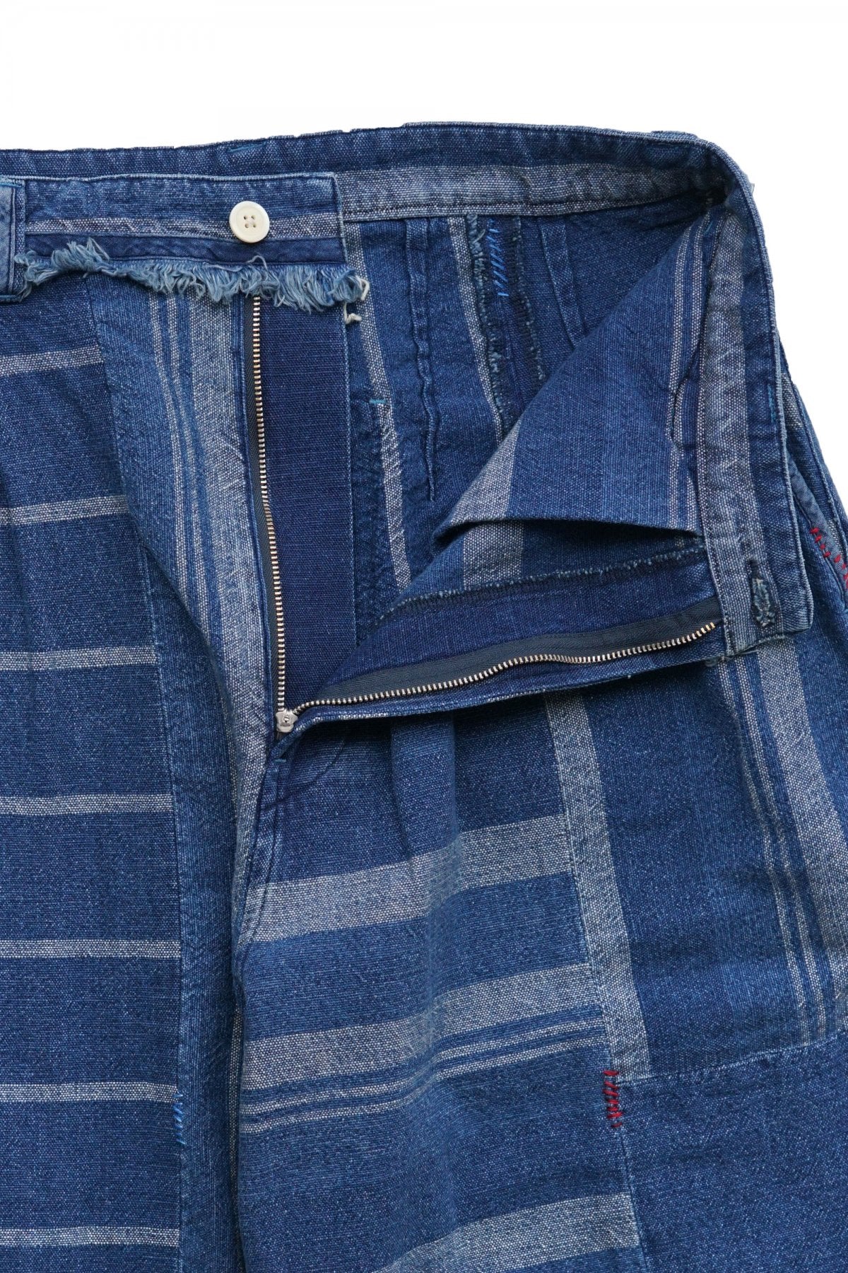 Porter Classic - AFRICAN COTTON PANTS - BLUE