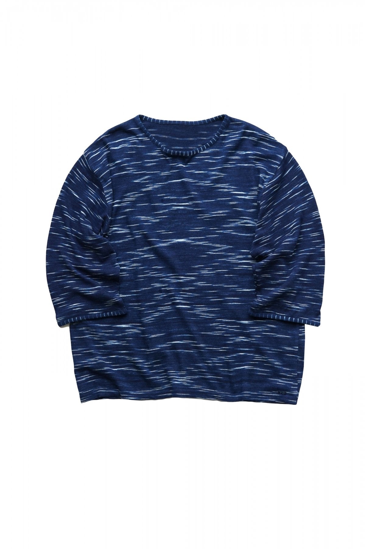 Porter Classic - KASURI KNIT LONG SLEEVE SHIRT - INDIGO