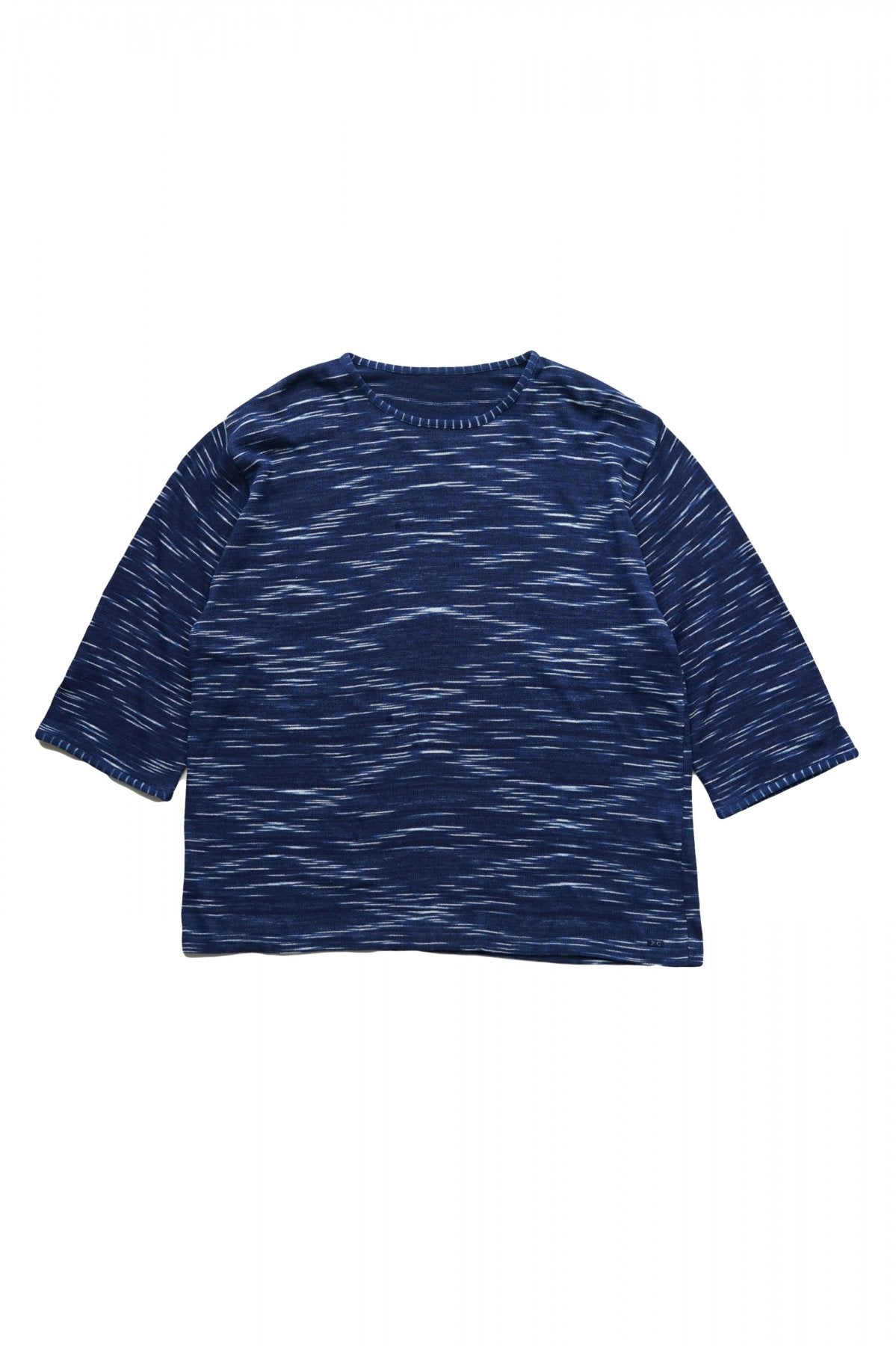 Porter Classic - KASURI KNIT LONG SLEEVE SHIRT - INDIGO