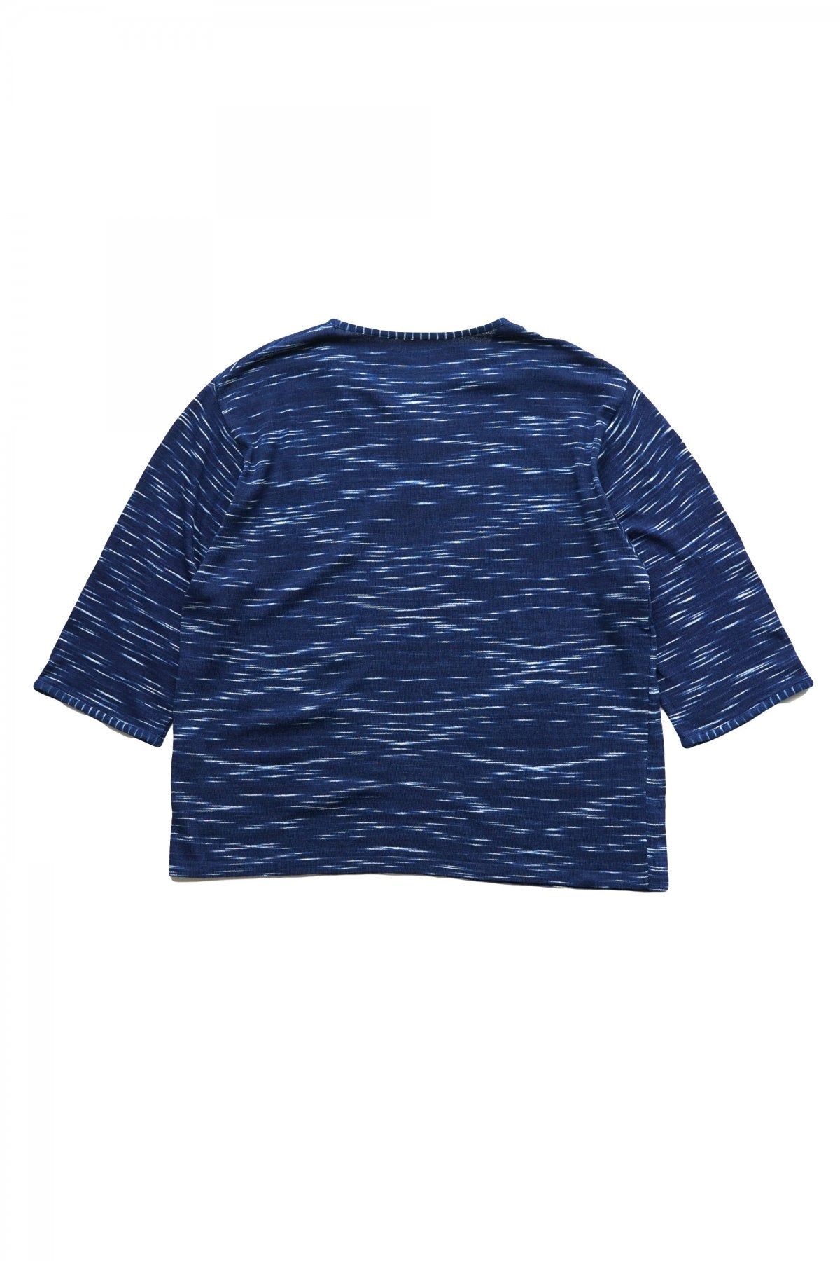 Porter Classic - KASURI KNIT LONG SLEEVE SHIRT - INDIGO