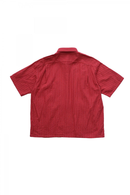 Porter Classic - HAPPY RED SHORT SLEEVE SHIRT - RED