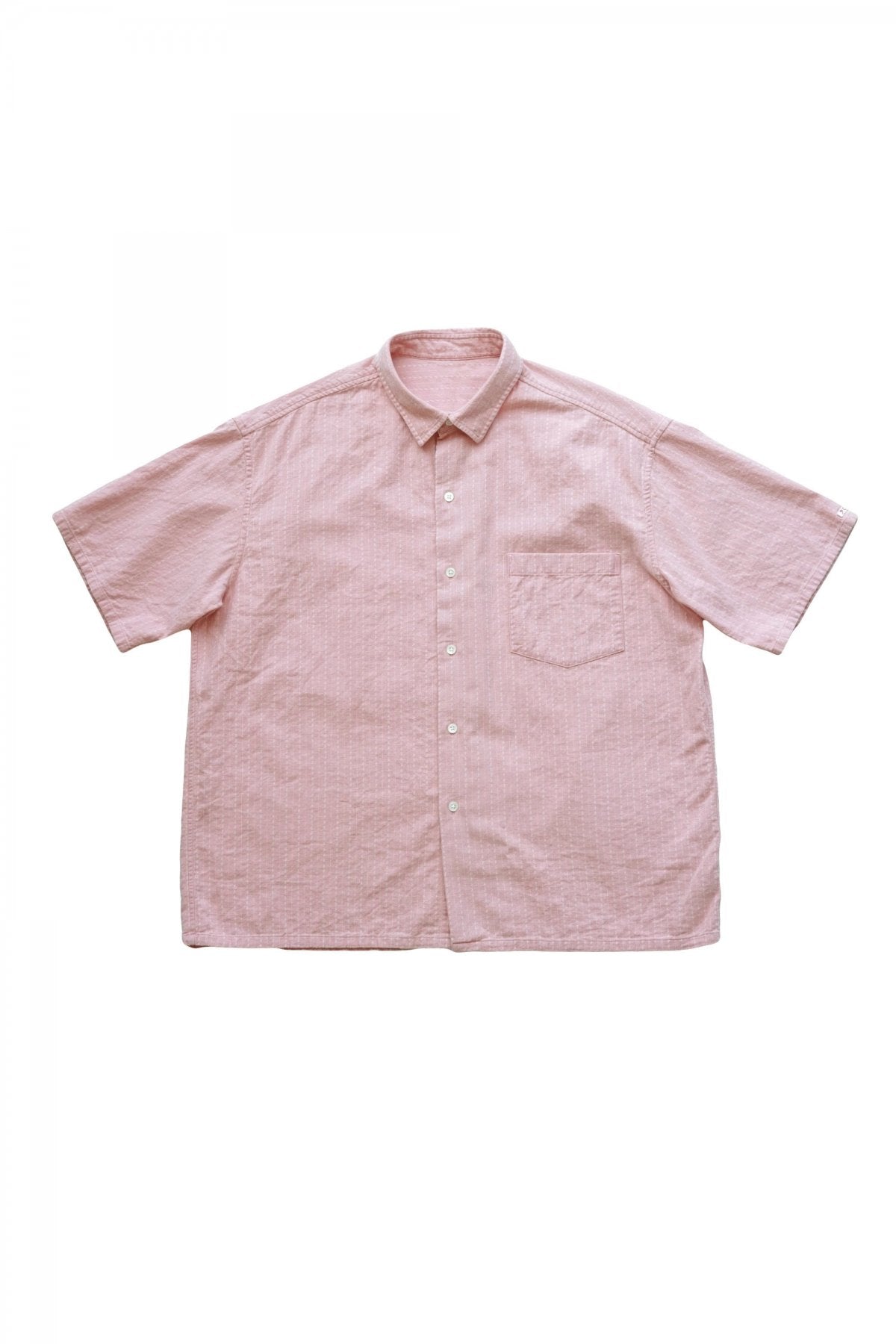 Porter Classic - HAPPY RED SHORT SLEEVE SHIRT - SAKURA