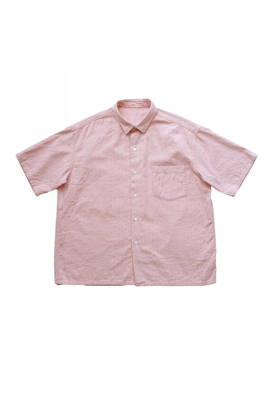 Porter Classic - HAPPY RED SHORT SLEEVE SHIRT - SAKURA