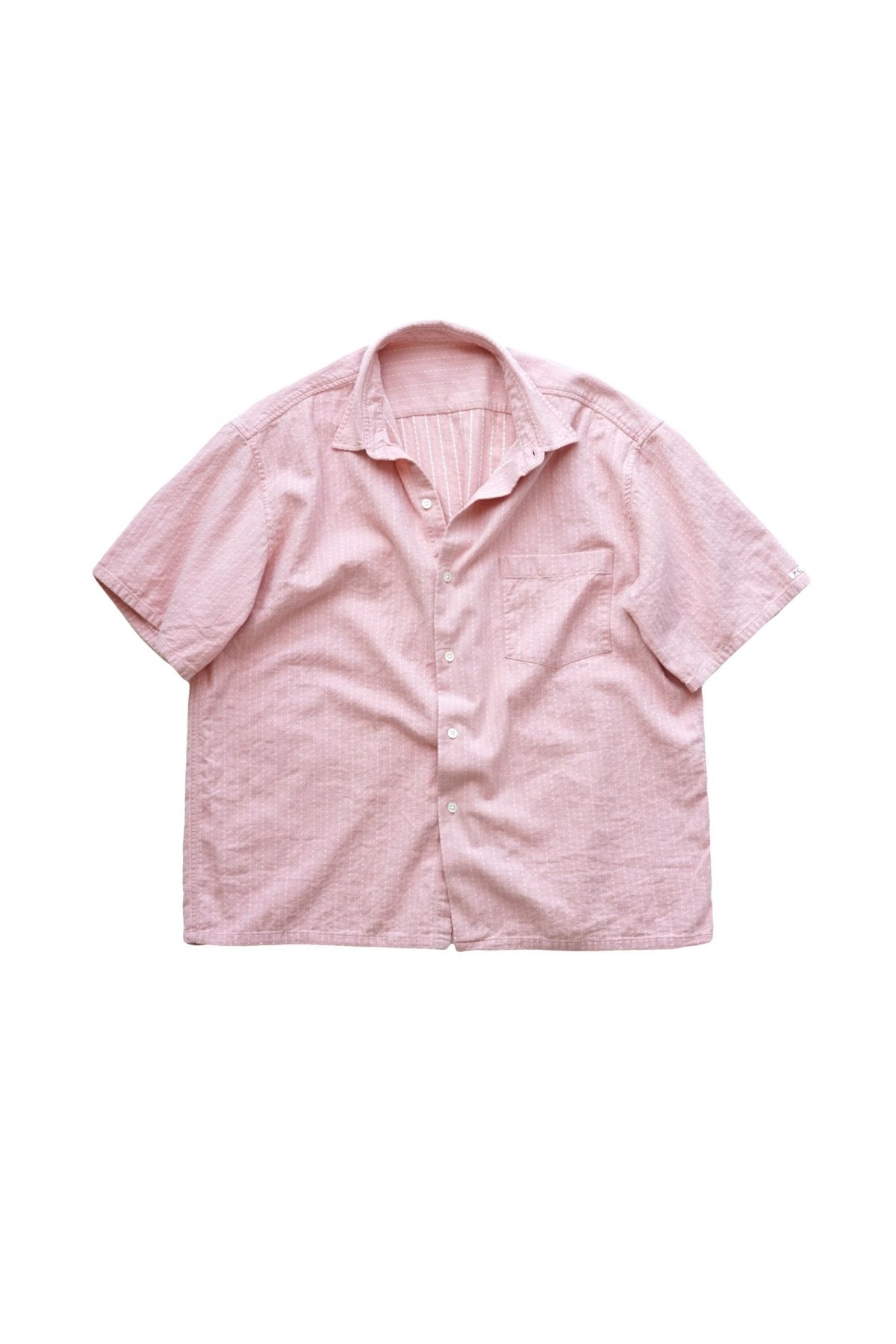 Porter Classic - HAPPY RED SHORT SLEEVE SHIRT - SAKURA