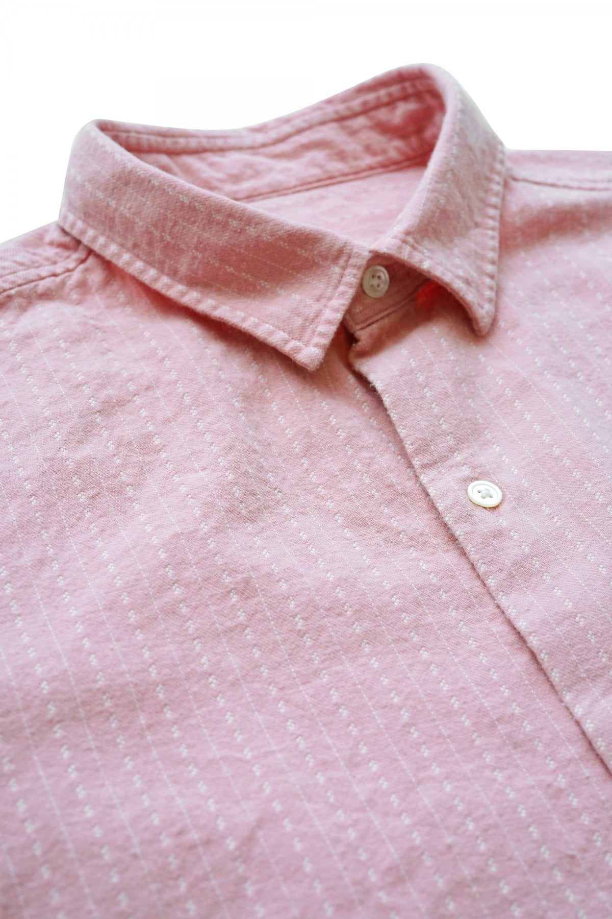 Porter Classic - HAPPY RED SHORT SLEEVE SHIRT - SAKURA