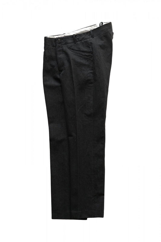 OLD JOE - SLIT POCKET GRANDPA TROUSER - GRAPHITE