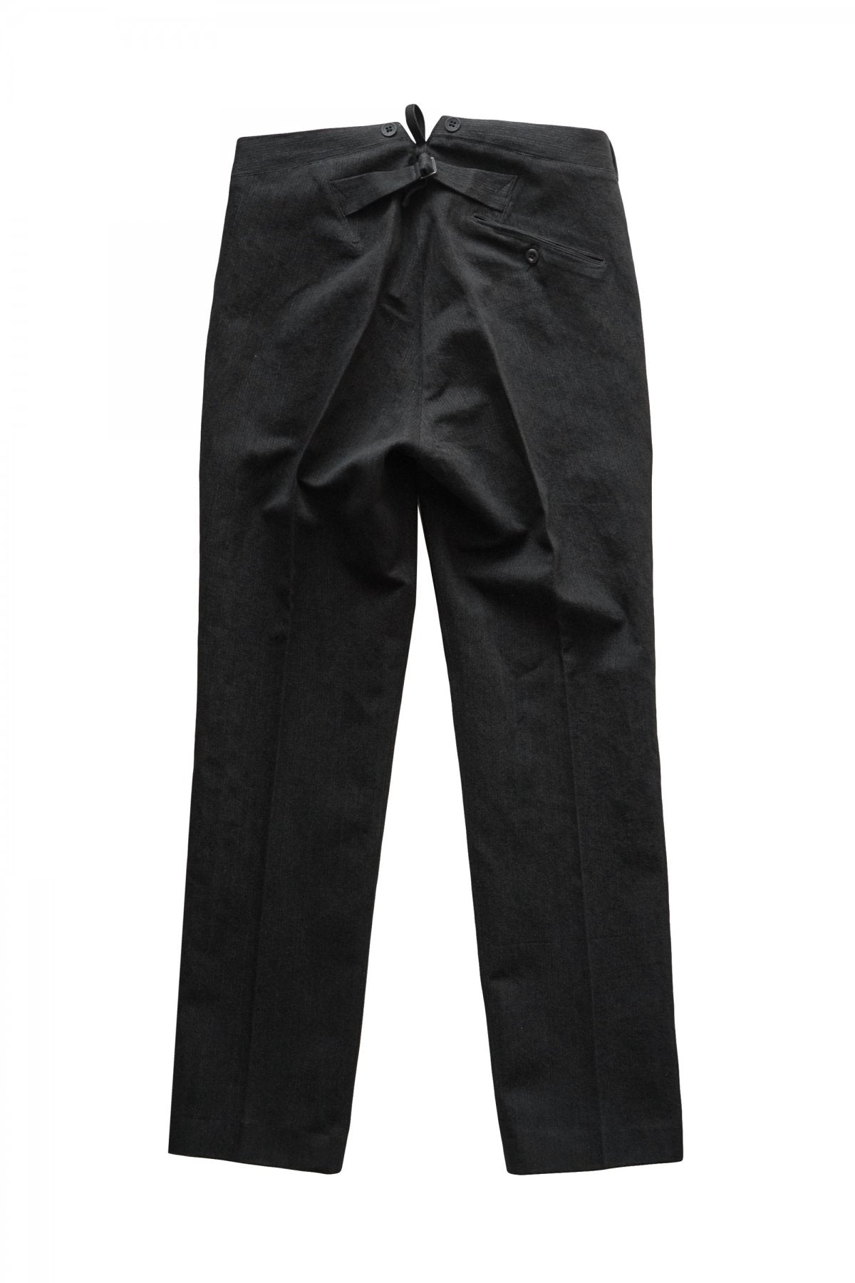 OLD JOE - SLIT POCKET GRANDPA TROUSER - GRAPHITE