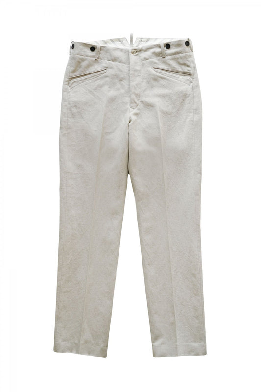 OLD JOE - SLIT POCKET GRANDPA TROUSER - BONE