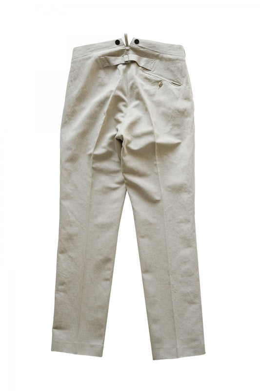 OLD JOE - SLIT POCKET GRANDPA TROUSER - BONE