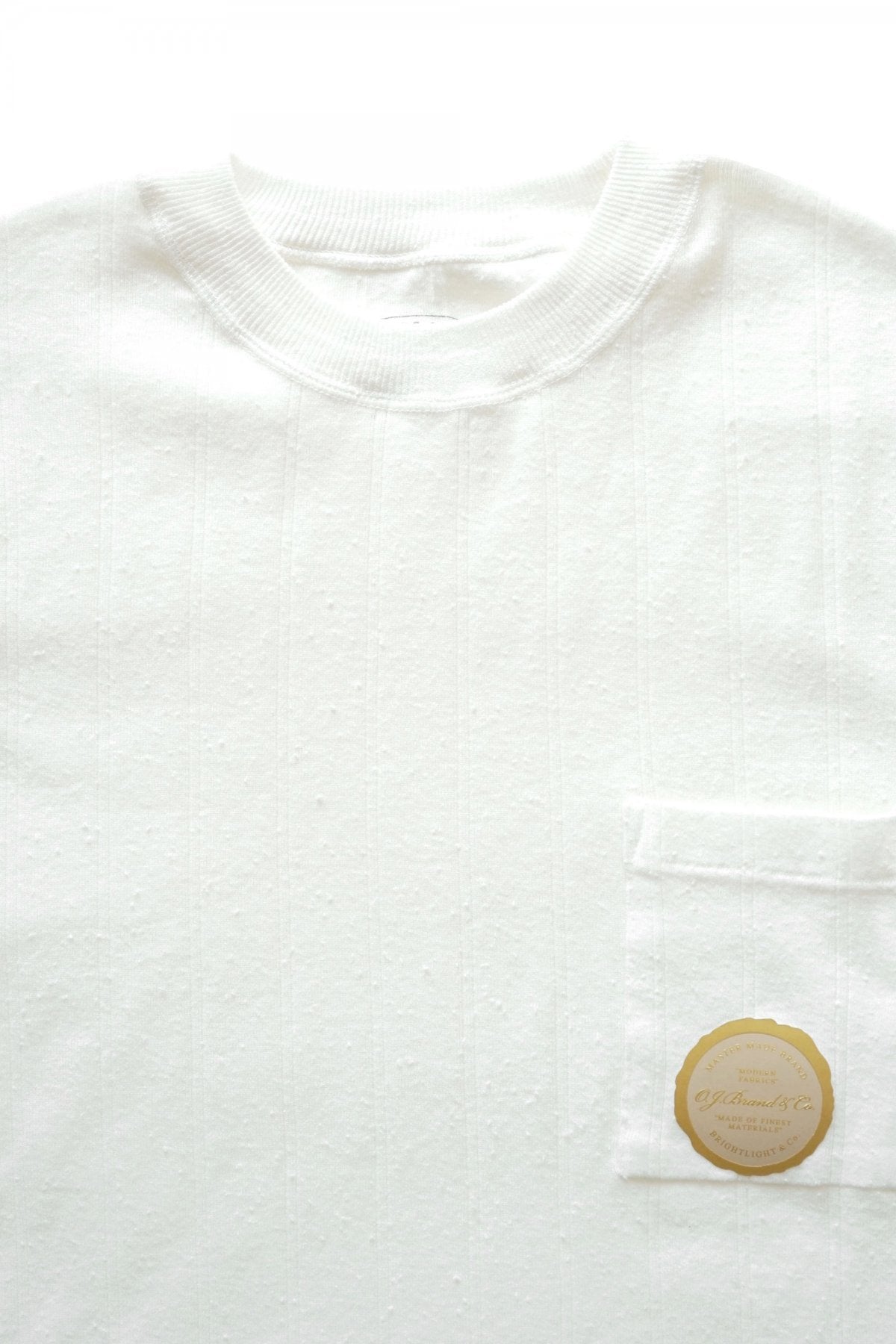 OLD JOE - RIBBED TEE SHIRTS - BONE