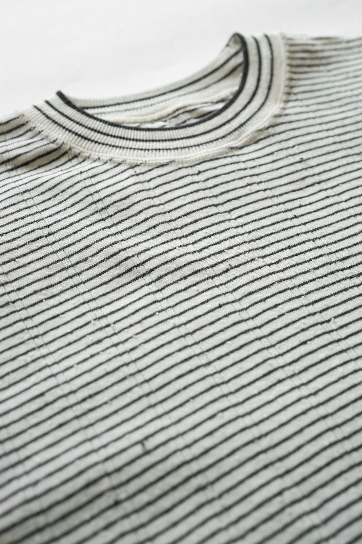 OLD JOE - RIBBED TEE SHIRTS - BASQUE STRIPE