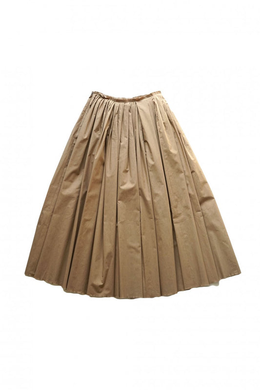 humoresque - RANDOM TUCK SKIRT - KHAKI