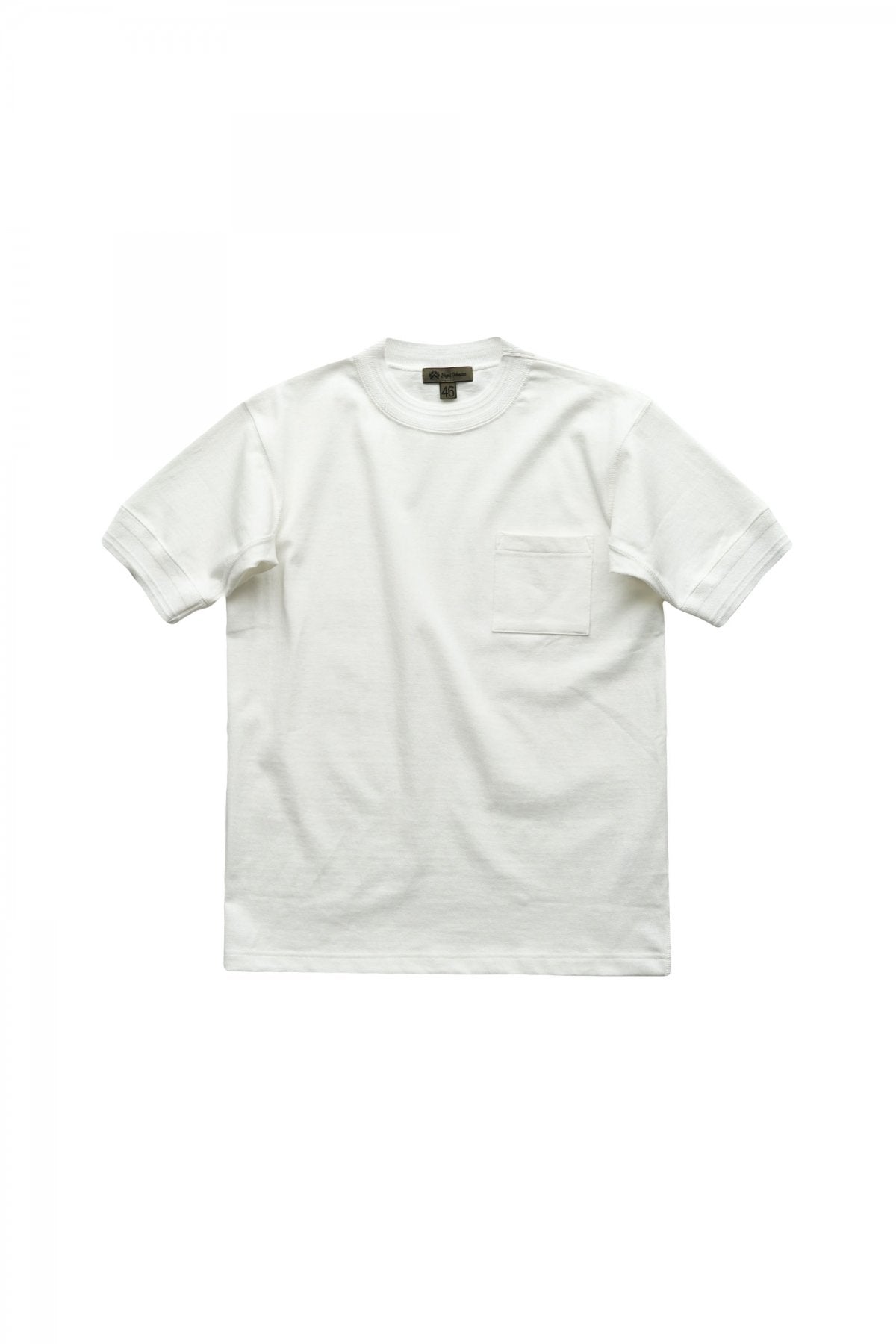 Nigel Cabourn - 40s WORK CREW NECK S/S -  OFF WHITE