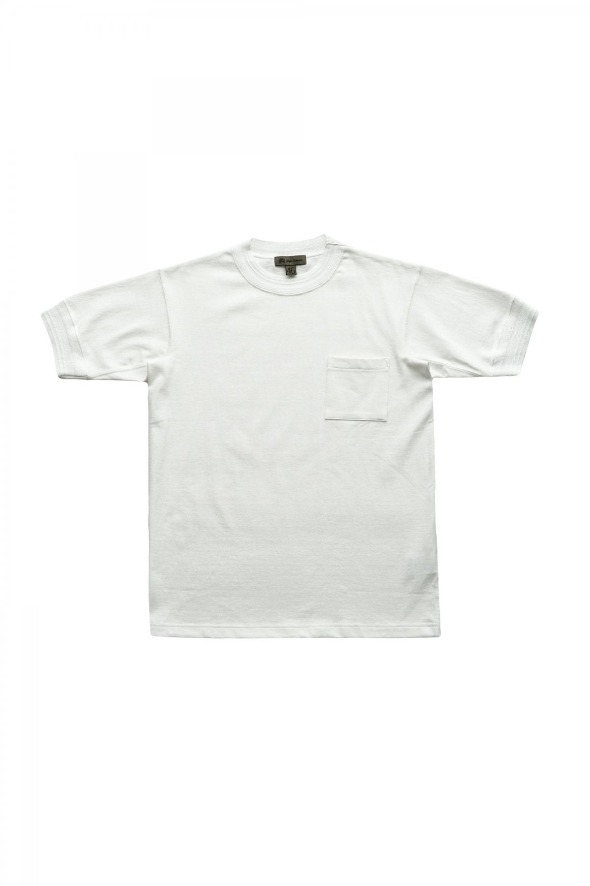 Nigel Cabourn - 40s WORK CREW NECK S/S -  OFF WHITE