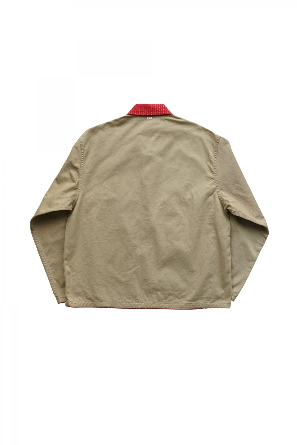 Porter Classic - CHINO PULLOVER JACKET - KHAKI