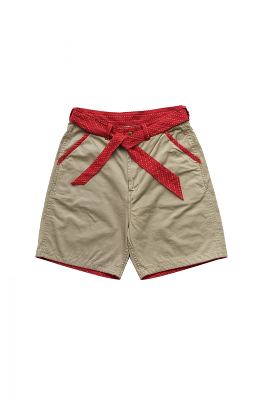 Porter Classic - CHINO SHORTS - KHAKI