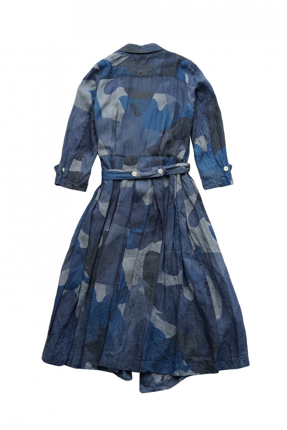 Nigel Cabourn woman - VINTAGE DRESS CAMO - NAVY