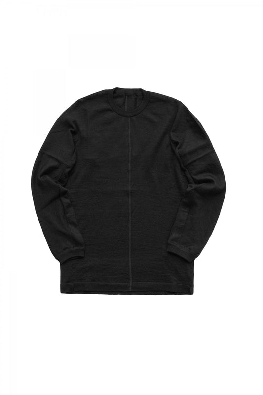 ACRONYM - S23-AK - Cashllama Long Sleeve Sweater - BLACK