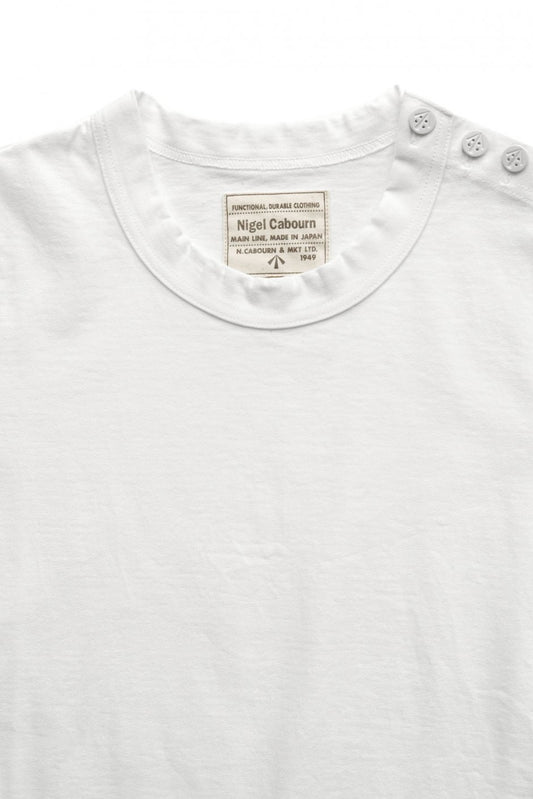 Nigel Cabourn woman - SAILOR T-SHIRT S/S - WHITE