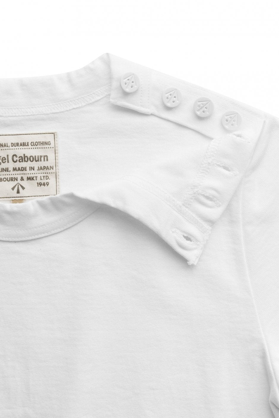 Nigel Cabourn woman - SAILOR T-SHIRT S/S - WHITE