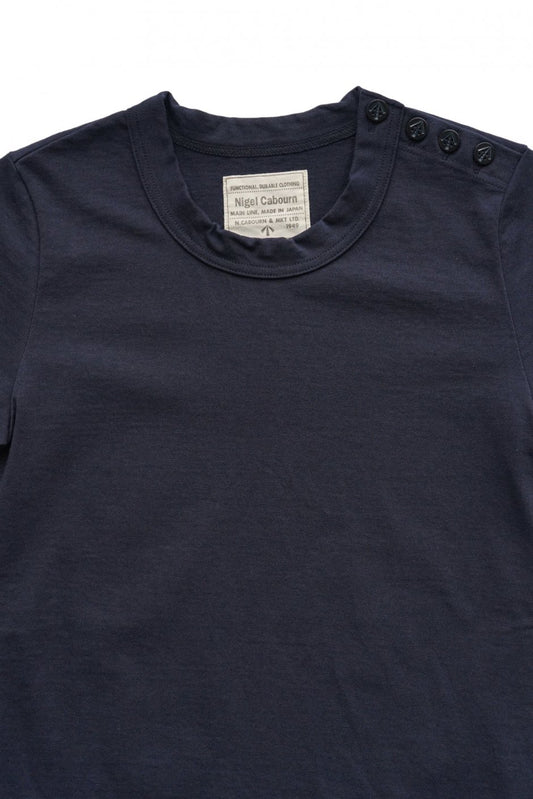 Nigel Cabourn woman - SAILOR T-SHIRT S/S - NAVY