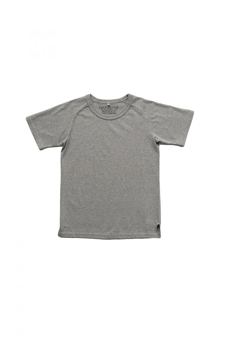 Nigel Cabourn woman - CREW NECK T-SHIRT - GRAY