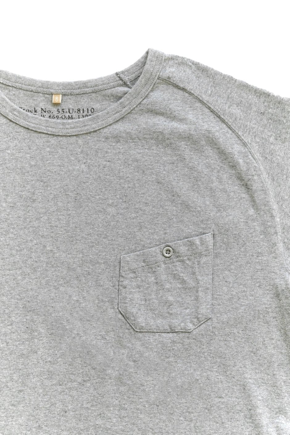 Nigel Cabourn woman - FREEDOM SLEEVE BIG T-SHIRT - GRAY