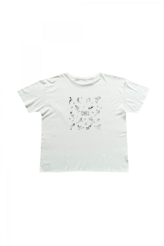 Porter Classic - T-SHIRT / PIN UP GIRLS - WHITE