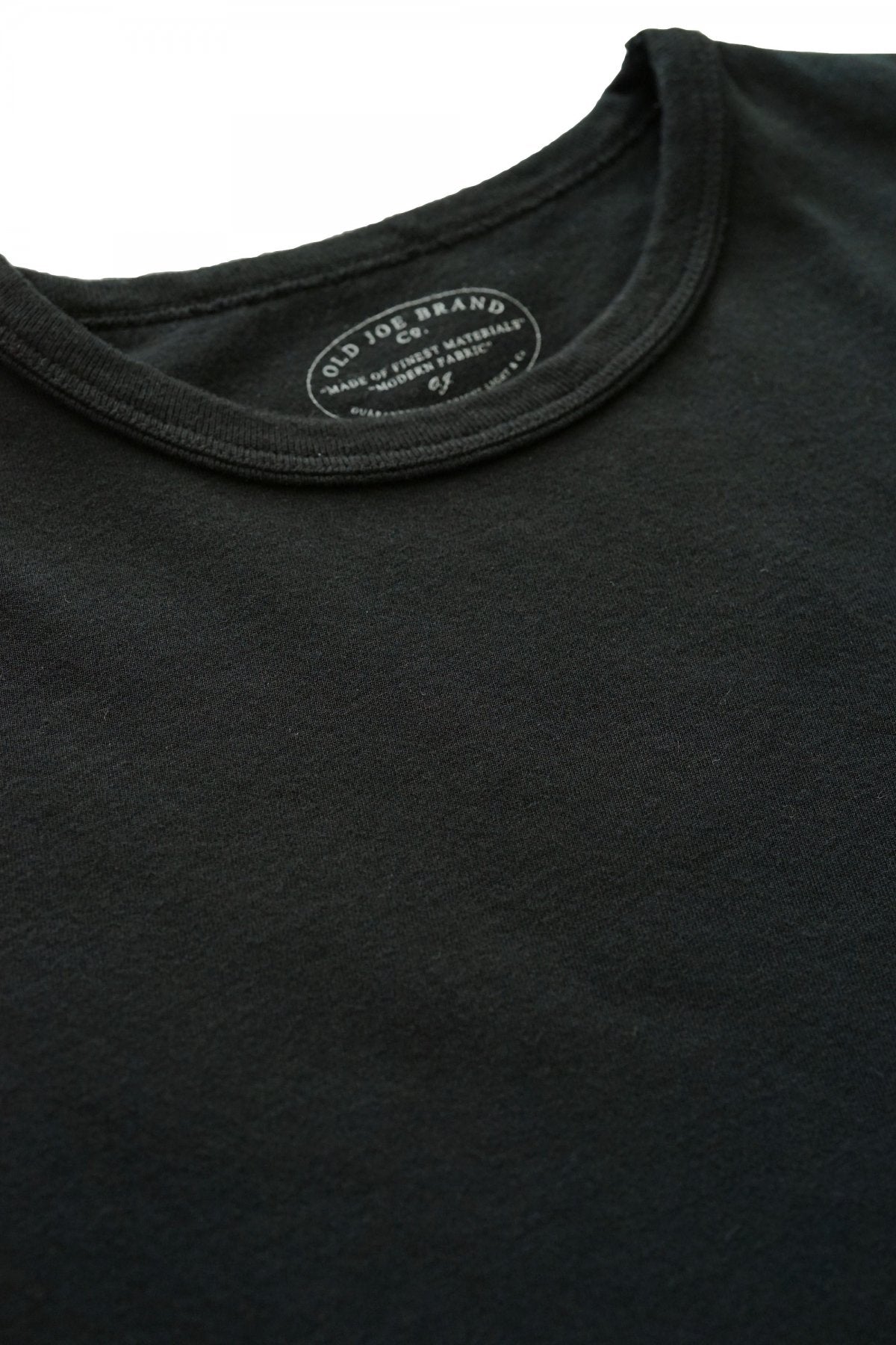 OLD JOE - TUBE TEE (CREW-NECK) - BLACK