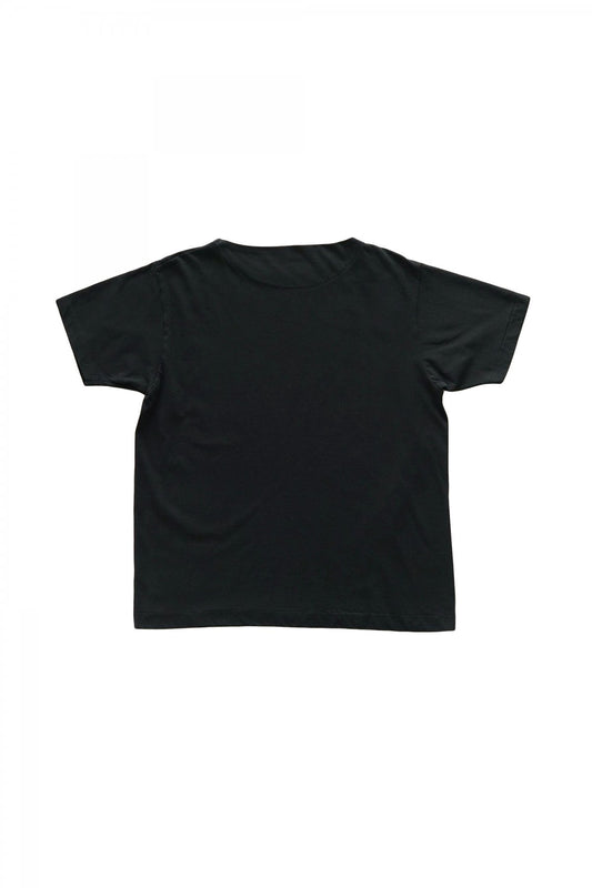 OLD JOE - TUBE TEE (BOAT-NECK) - BLACK