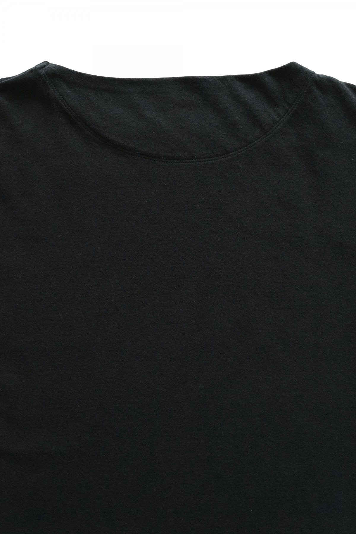 OLD JOE - TUBE TEE (BOAT-NECK) - BLACK