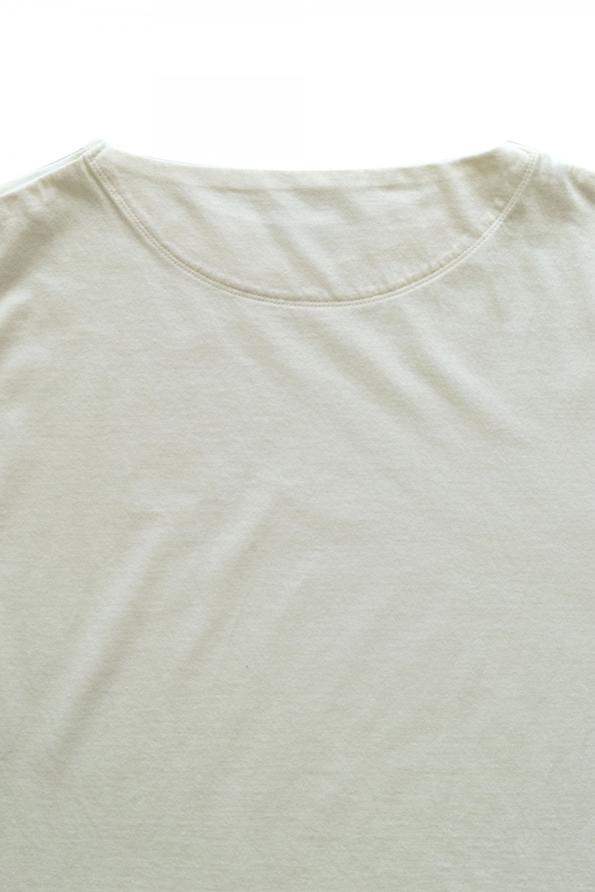 OLD JOE - TUBE TEE (BOAT-NECK) - RAW WHITE