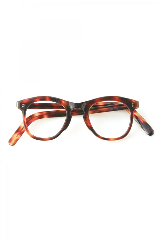 1950s FRANCE VINTAGE EYEGLASS - DEMI AMBER - OPT-503