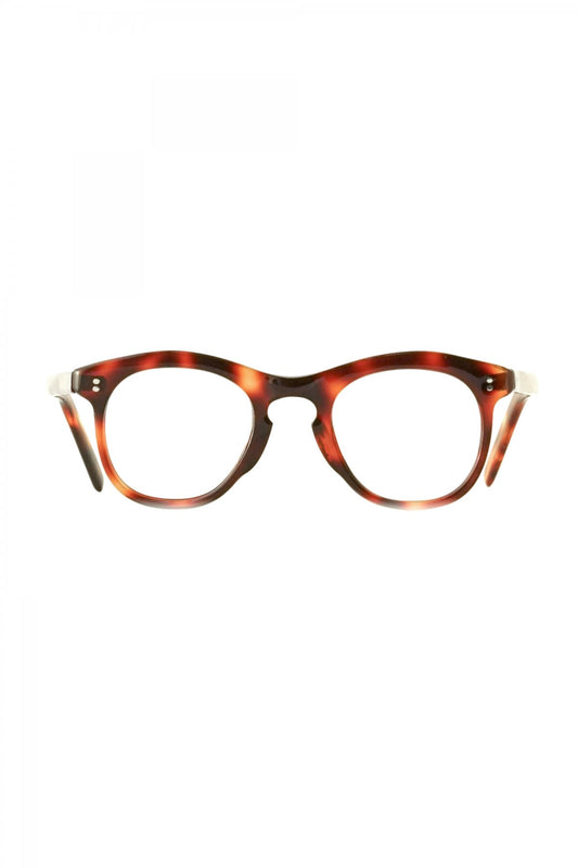 1950s FRANCE VINTAGE EYEGLASS - DEMI AMBER - OPT-503