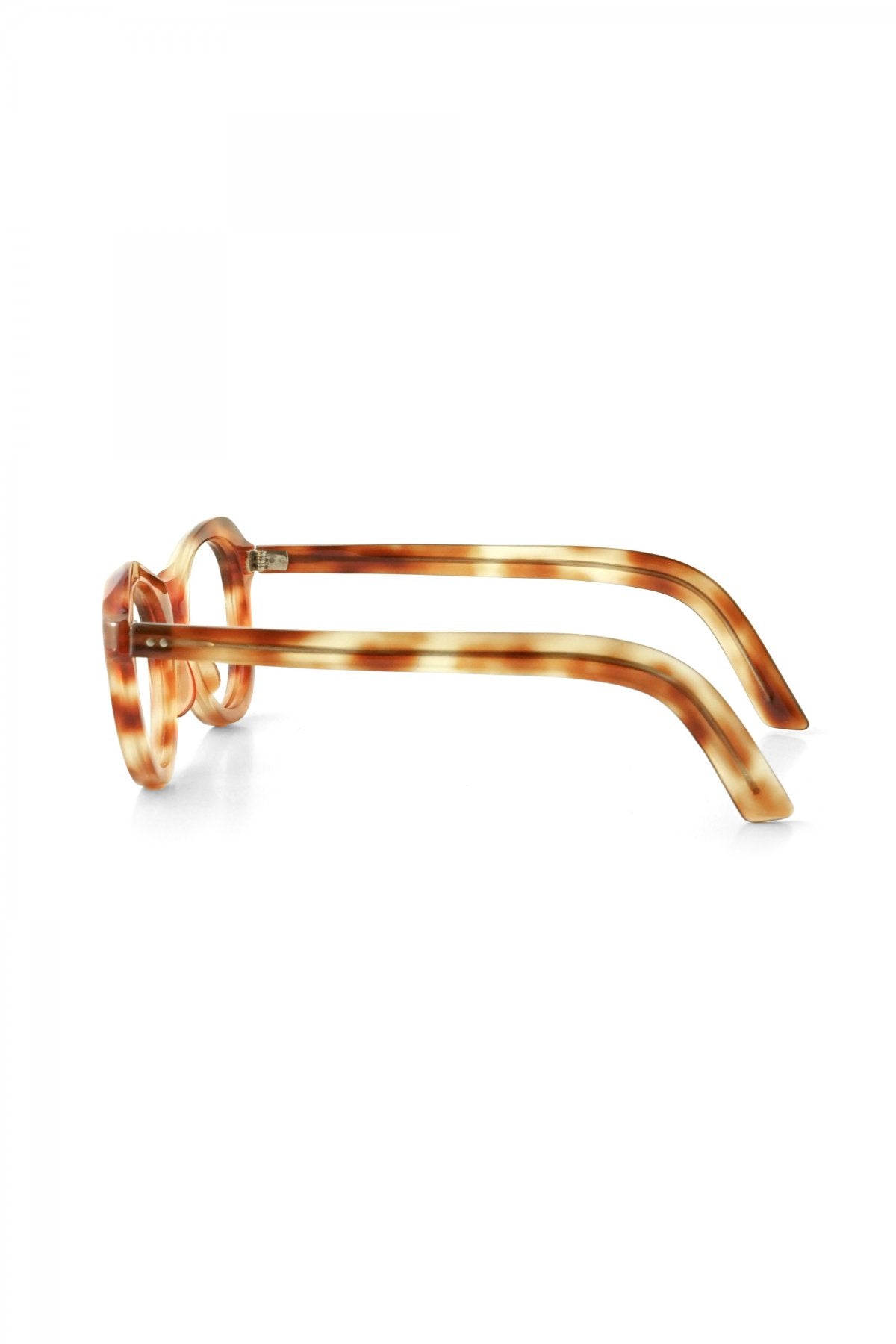 1950s FRANCE VINTAGE EYEGLASS - AMBER - OPT-504