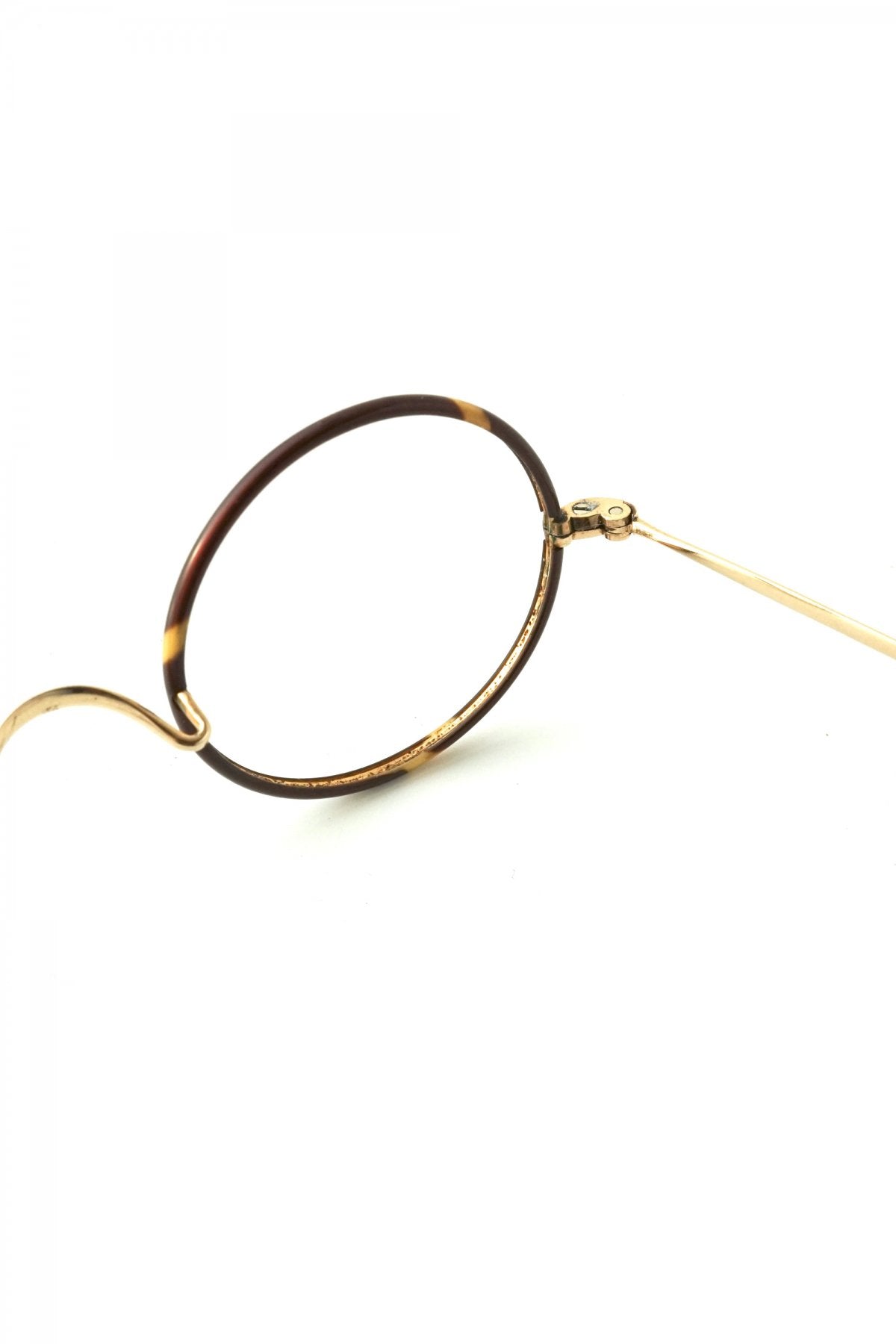 1920s USA ANTIQUE ROUND EYEGLASS - OPT-507