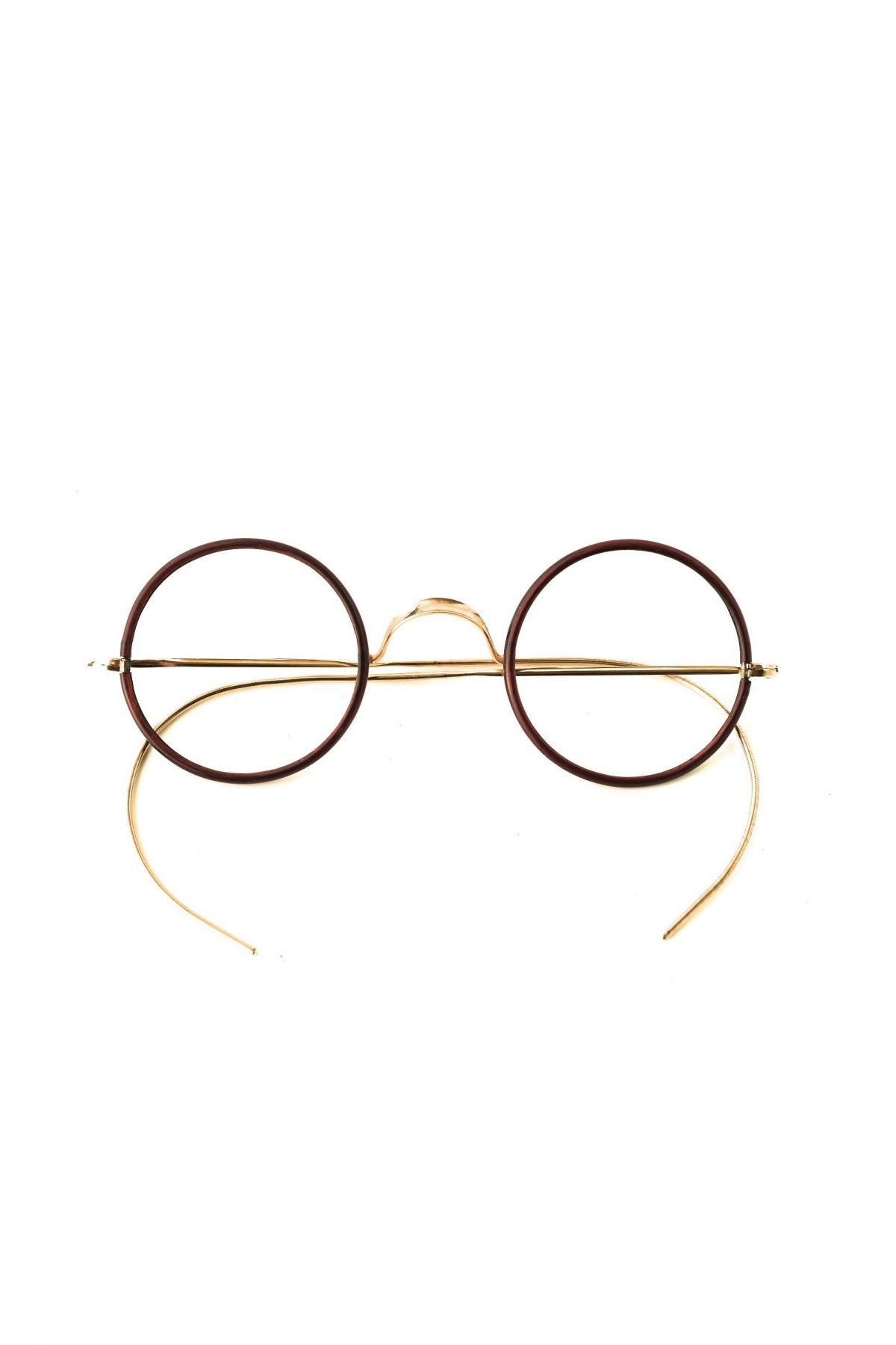 1920s USA ANTIQUE ROUND EYEGLASS - OPT-508