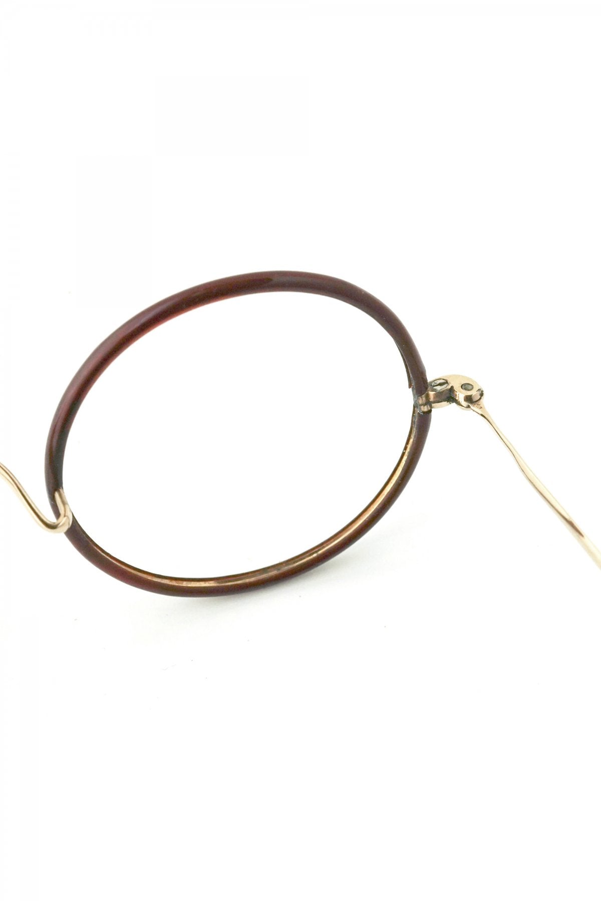 1920s USA ANTIQUE ROUND EYEGLASS - OPT-508