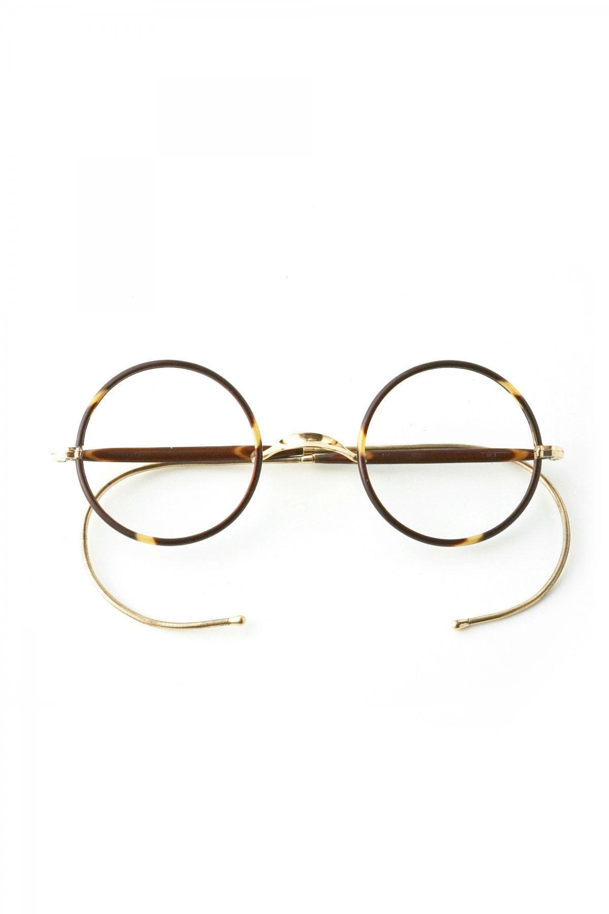 1920s USA ANTIQUE ROUND EYEGLASS - OPT-509