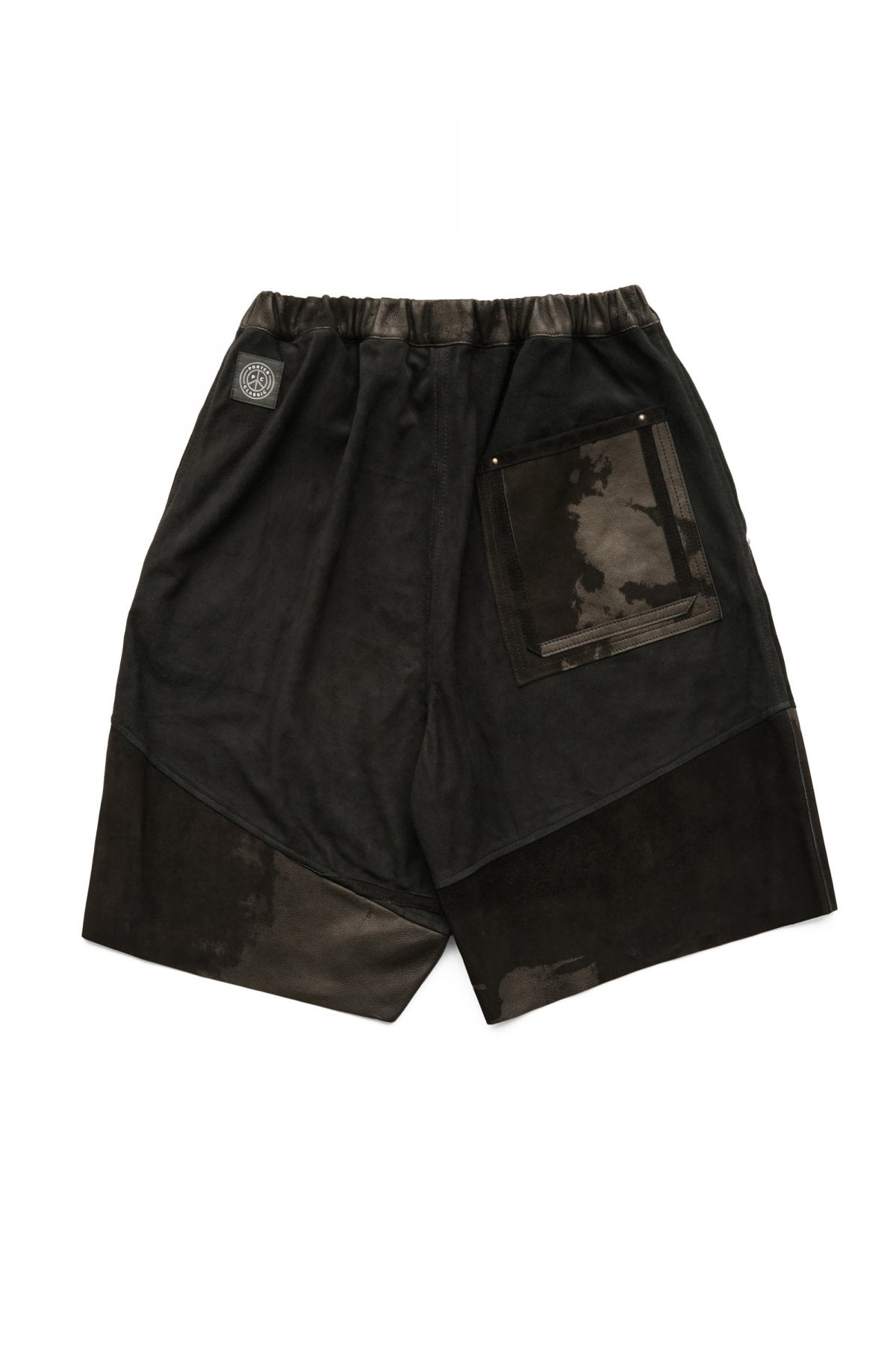 Porter Classic - GOAT SUEDE SHORTS CUSTOM - BLACK