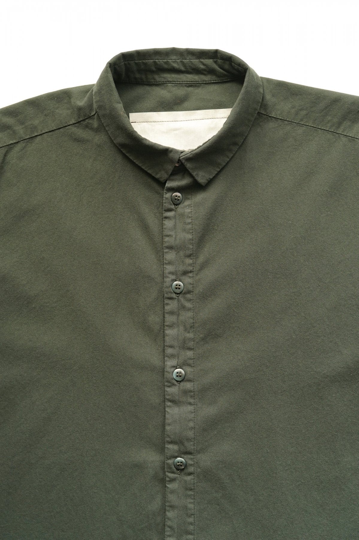 toogood - THE DRAUGHTSMAN SHIRT - POPLIN - FOREST