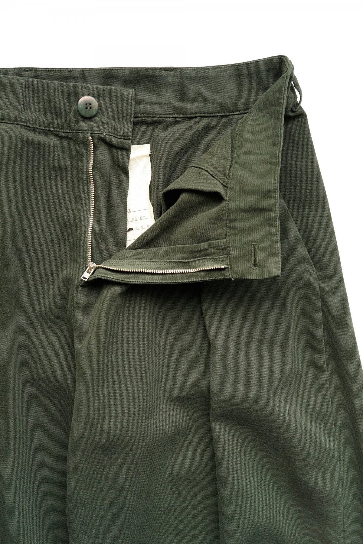 toogood - THE TINKER TROUSER - COTTON TWILL - FOREST