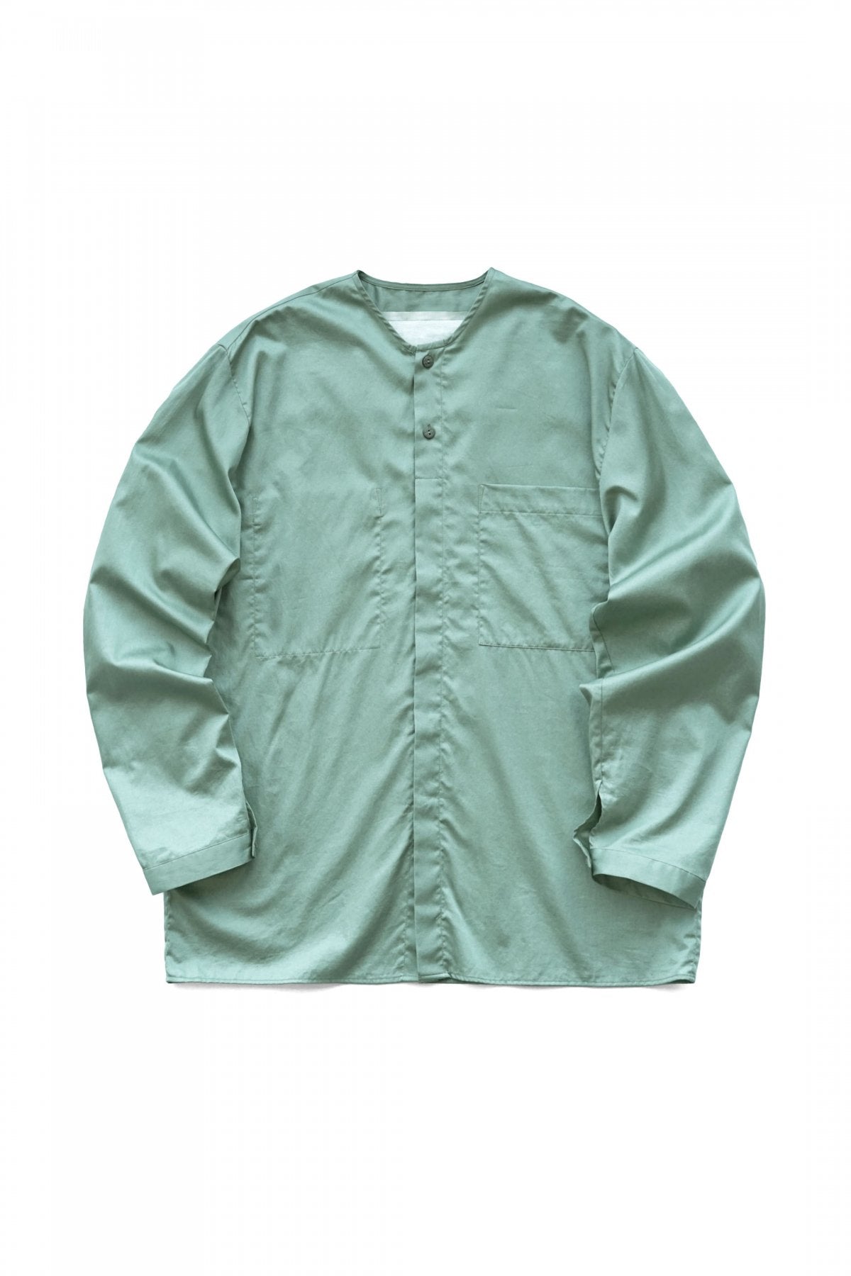 toogood - THE BLACKSMITH SHIRT - SATIN COTTON - LICHEN