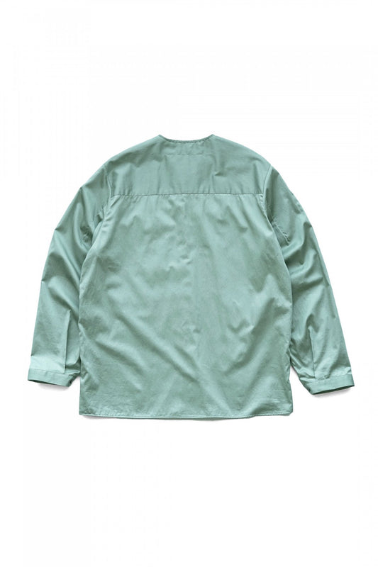 toogood - THE BLACKSMITH SHIRT - SATIN COTTON - LICHEN