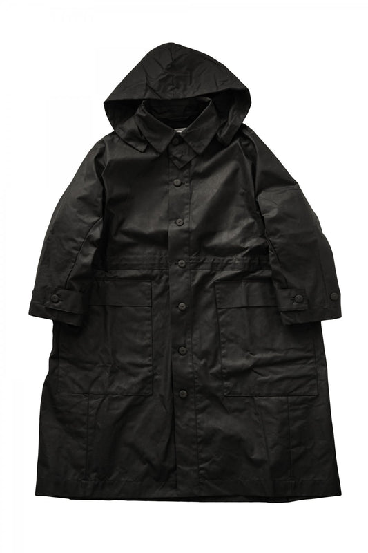 toogood - PLOUGHMAN COAT - WAXED COTTON - FLINT