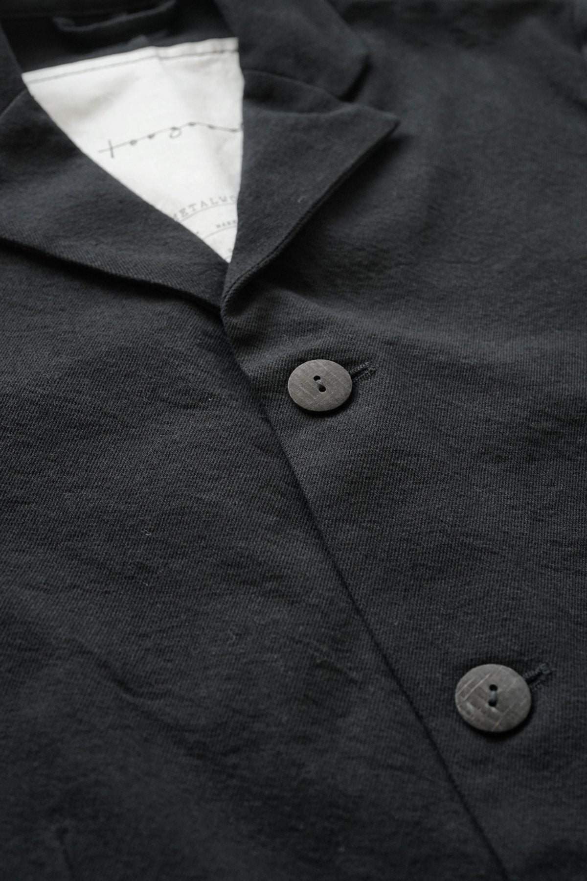 toogood - THE METALWORKER JACKET - WOOL COTTON DRILL - FLINT